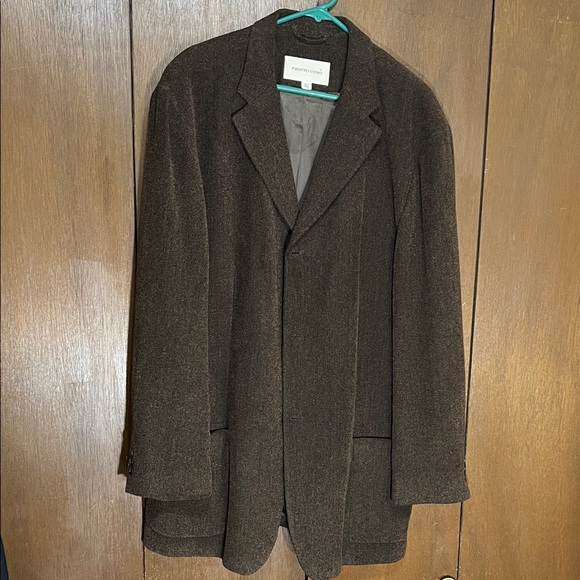 Pronto Uomo Dark Brown Trench Coat - Picture 8 of 8